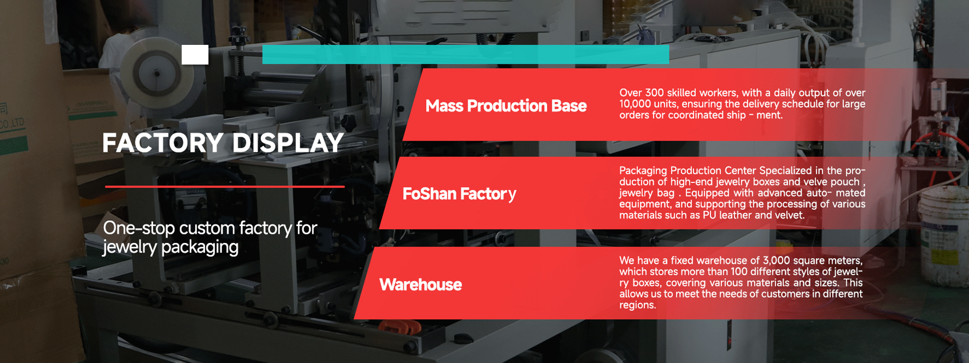 Qualität Schmuckschachtel Verpackung usine