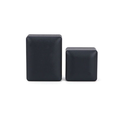 kaufen Hanhong Custom Ring Box mit leichten 6,5*6,5*4,5cm Größe Schwarzes Leder und Samtmaterial online manufacture