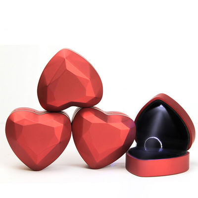 Individuelle Größe Luxus-LED-Schmuck Verpackung für Ringe Halsketten Ohrringe und Armbänder