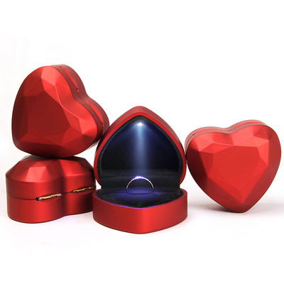 Individuelle Größe Luxus-LED-Schmuck Verpackung für Ringe Halsketten Ohrringe und Armbänder