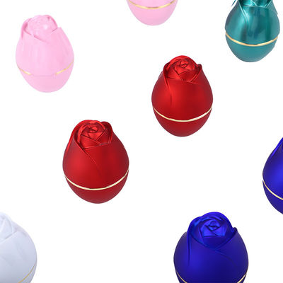 2021 Rose Design LED Licht Schmuckverpackungskiste für maßgeschneiderten Kunststoff und Samt