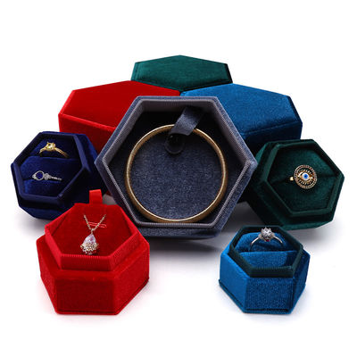 kaufen Velvet-Reise-Ring-Box für die individuelle Verpackung von Schmuck und Hochzeitsringe online manufacture