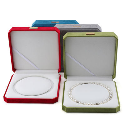 kaufen Verpackung auf Wunsch Samt Perlen Set Metall Display Stand für Kleinstück Schmuck Safe Box online manufacture