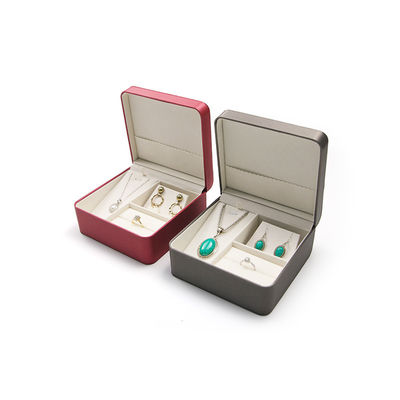 Individuelles Ring-Ohrringe-und-Halskette-Geschenkbox-Set für Schmuckaufbewahrung auf Reisen