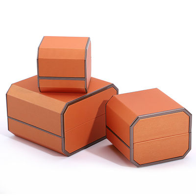 Elegante Schmuckverpackung aus PU-Leder für Ringe, Halsketten und Armbänder