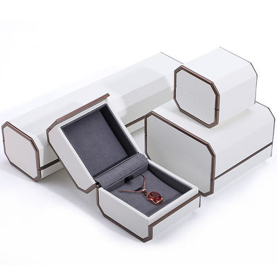 Elegante Schmuckverpackung aus PU-Leder für Ringe, Halsketten und Armbänder