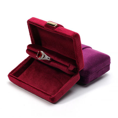 Benutzerdefiniertes Logo Hanhong Metallschmuck Verpackungskiste für Ohrringe Armband Halskette Ring