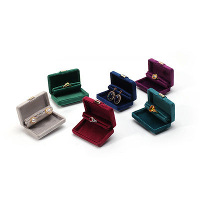 Benutzerdefiniertes Logo Hanhong Metallschmuck Verpackungskiste für Ohrringe Armband Halskette Ring