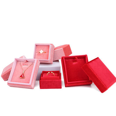 Samtschmuck Geschenkbox für Hanhong Luxus Custom Hochzeit und Verlobung