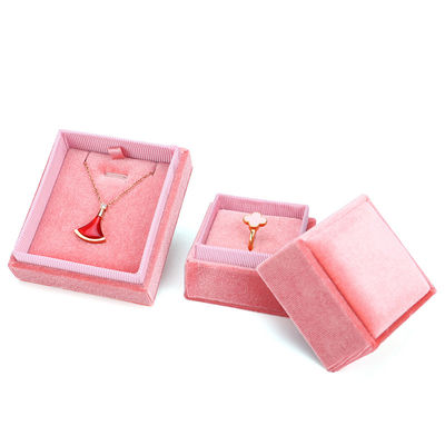 Samtschmuck Geschenkbox für Hanhong Luxus Custom Hochzeit und Verlobung