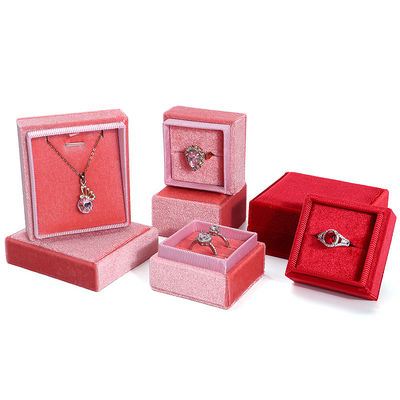 Samtschmuck Geschenkbox für Hanhong Luxus Custom Hochzeit und Verlobung