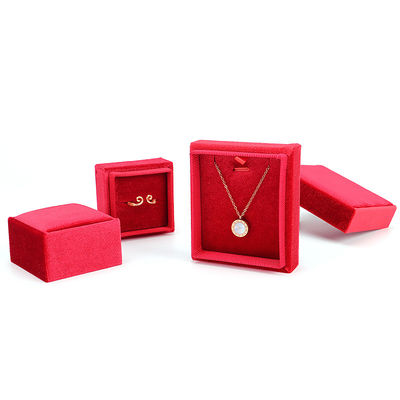 Samtschmuck Geschenkbox für Hanhong Luxus Custom Hochzeit und Verlobung