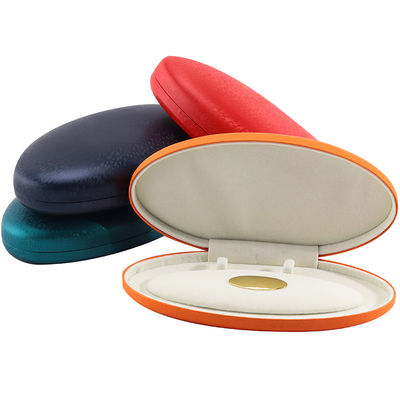 Custom Luxus Rechteck PU Leder Schmuckbox für handgefertigte Perlenhalskette Verpackung