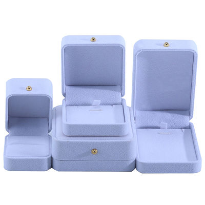 kaufen Verpackungskarton für Schmuck aus weißem Samt für Halskette Armband Stud Ohrringe online manufacture