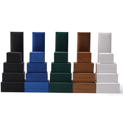 9*9*3.5cm Custom Logo Schmuck Verpackungskiste für Ohrringe Halsketten und Ringe individuell