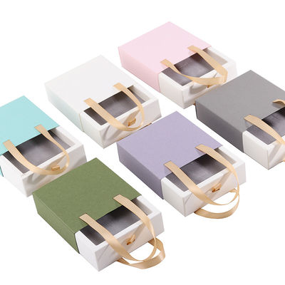 kaufen Neueste Art kundenspezifischer Schiebetaschenkarton für Ringbox Custom Logo Papierkoffer online manufacture