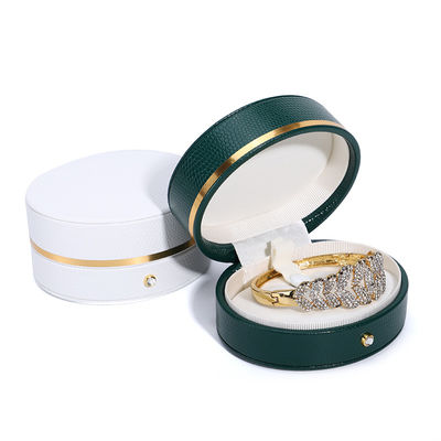 kaufen Anpassbarer grüner PU-Leder Reise Schmuck Organisator Ideal für Reisen von Hanhong online manufacture