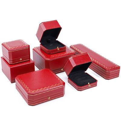 Papiermaterial Schmuckschachtel für Cartiers Ring Armband Ohrringe Halskette