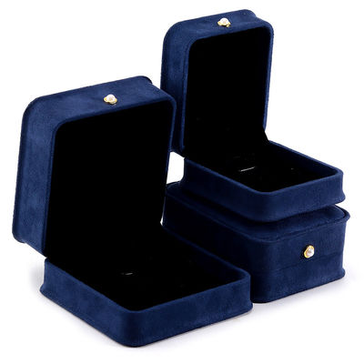 kaufen Handgefertigte Schmuckschachtel aus Samtmaterial für Armbänder Ohrringe Halskette Perlenverschluss online manufacture