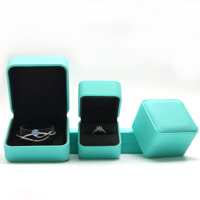 kaufen Customized Luxury PU Leather Schmuckbox Verpackungskiste mit wettbewerbsfähigen 6,5 * 6cm online manufacture
