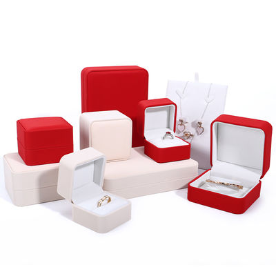 Customized PU Leder Halskette Box für personalisierte Luxus Schmuckverpackung