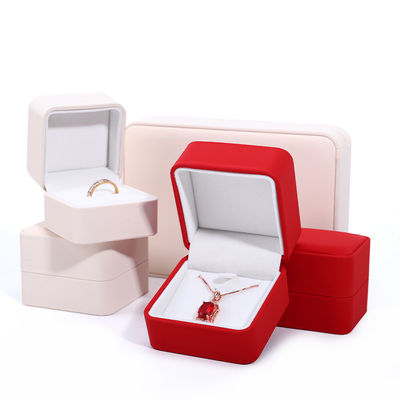 Customized PU Leder Halskette Box für personalisierte Luxus Schmuckverpackung