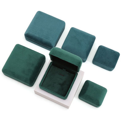 Quadratische Flanell-Eisenkoffer Schmuckbox mit Hanhong Custom Logo und Mondmuster Design