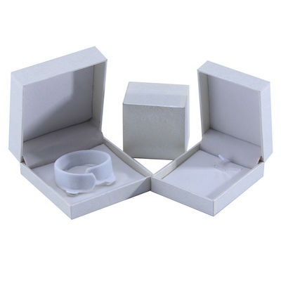 OEM Rechteckkarton Schmuckbox Papierverpackungskiste für Ohrringe Halskette Ring