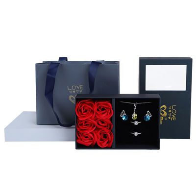 kaufen Hanhong Karton Rose Seife Blume Schmuck Schachtel Geschenkverpackung mit Tote Tasche online manufacture