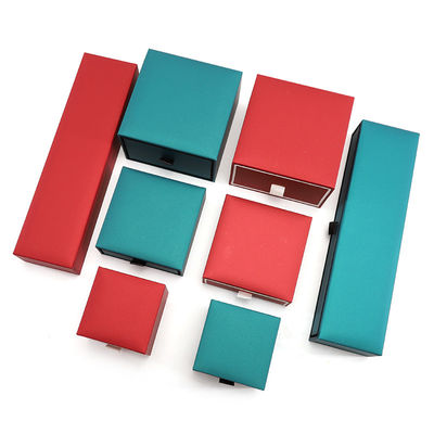 Custom Logo Handgefertigtes Papier Schmuckfach Schmuckfach Ausziehverpackung