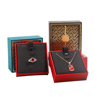 Elegante Schubladen Schmuckverpackung für Halsketten und Armbänder