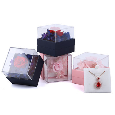 kaufen Luxuriöse Quadrat Rose Halskette Schmuck Geschenkbox für eine fesselnde Präsentation online manufacture