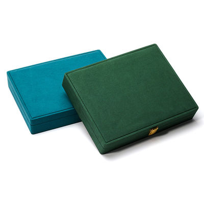 Portable PU Leder Reise Schmuckbox für blaue Ohrringe Stud Ohrringe Fall Organisator
