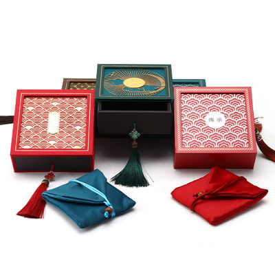 Antike Chinesische Art Karton Papier Schmuck Aufbewahrung Verpackung Luxus