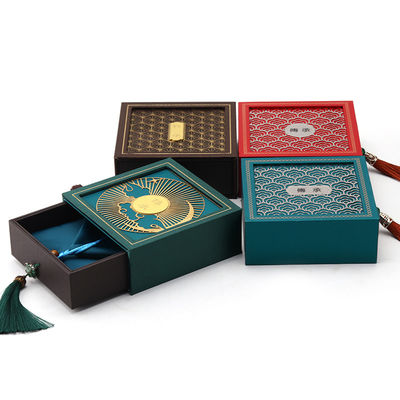 Antike Chinesische Art Karton Papier Schmuck Aufbewahrung Verpackung Luxus