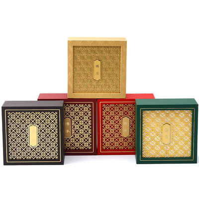 Antike Art Karton Papier Schmuck Verpackungskiste mit Textur Dekor