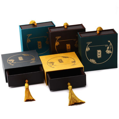 kaufen Ausgezeichnete Luxusschmuckverpackung im chinesischen Stil mit Tassel-Dekor online manufacture