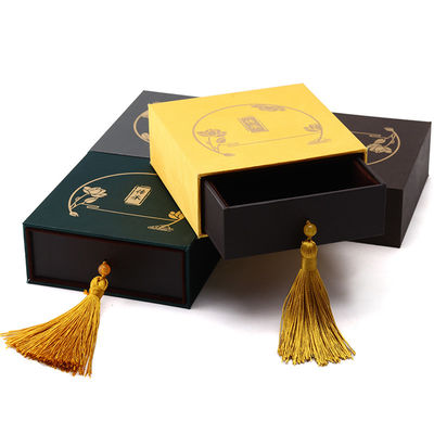 Ausgezeichnete Luxusschmuckverpackung im chinesischen Stil mit Tassel-Dekor
