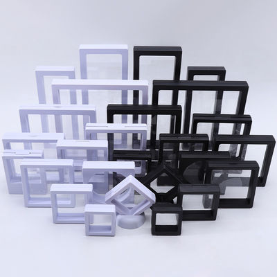 Mehrfache Größen Quadrat Plastik PE Film Schmuckschutz Ornament Lagerkase
