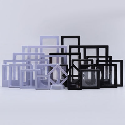 Mehrfache Größen Quadrat Plastik PE Film Schmuckschutz Ornament Lagerkase