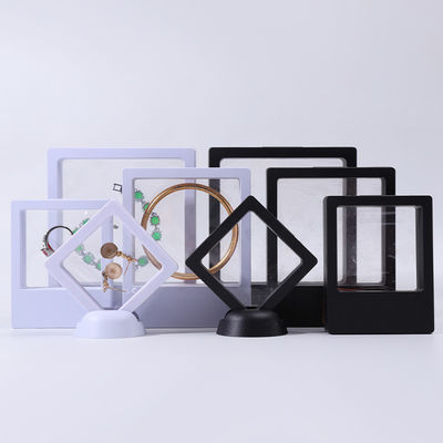 Mehrfache Größen Quadrat Plastik PE Film Schmuckschutz Ornament Lagerkase