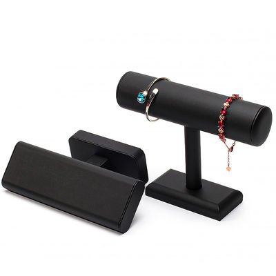 kaufen T-förmige Kunststoff-Zylinder Schmuck Anzeige Stand für Armband Anhänger Uhr Show online manufacture