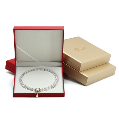 Geschmackvolle Multi-Funktion PU Leder Schmuck Verpackung Organisator für Perlen Anhänger
