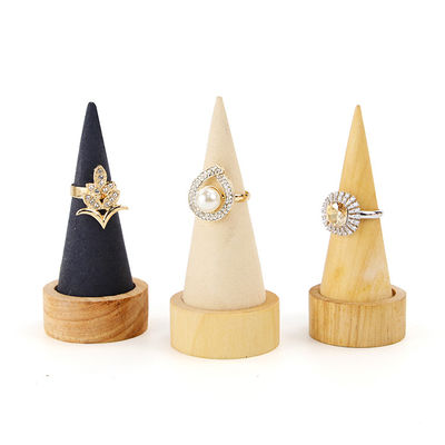Kompakte, kegelförmige Holz-Armband-Display-Stand für die Ausstellung von Armbanduhren