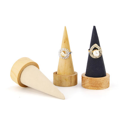 Kompakte, kegelförmige Holz-Armband-Display-Stand für die Ausstellung von Armbanduhren