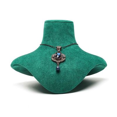 Portable Abnehmbare Weichselbstguss Schmuck Organisator Mannequin Luxus-Display Bust