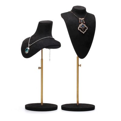 kaufen Mehrfache Größen weiches Samtdeckel Schmuck Display Bust Anhänger Ausstellung Stand online manufacture