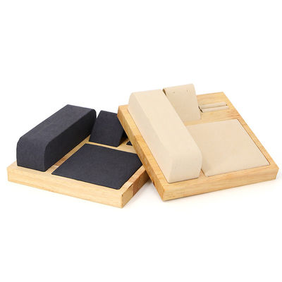 Multipurpose Holz-Luxus-Schmuck-Display-Tray für Uhren Anhänger Ohrstöpsel