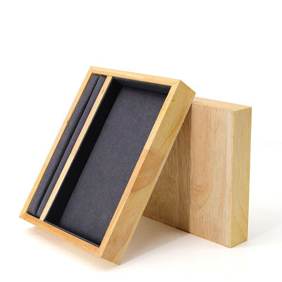 Massivholz-Multi-Funktion Schmuck-Display-Halter-Tray für Ring Anhänger Ohr-Stud