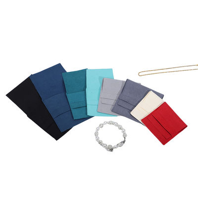 kaufen Kompakte einfache weiche Samt Schmuck Verpackung Umschlag Tasche Mini Anhänger Tasche online manufacture